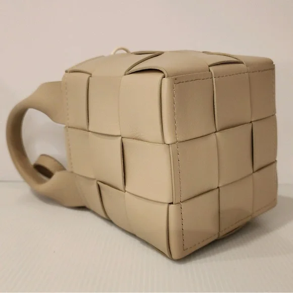 Persaman New York Italy Made Selma Genuine Leather Tiny Tote/Shoulder Bag NWOT - Picture 4 of 16